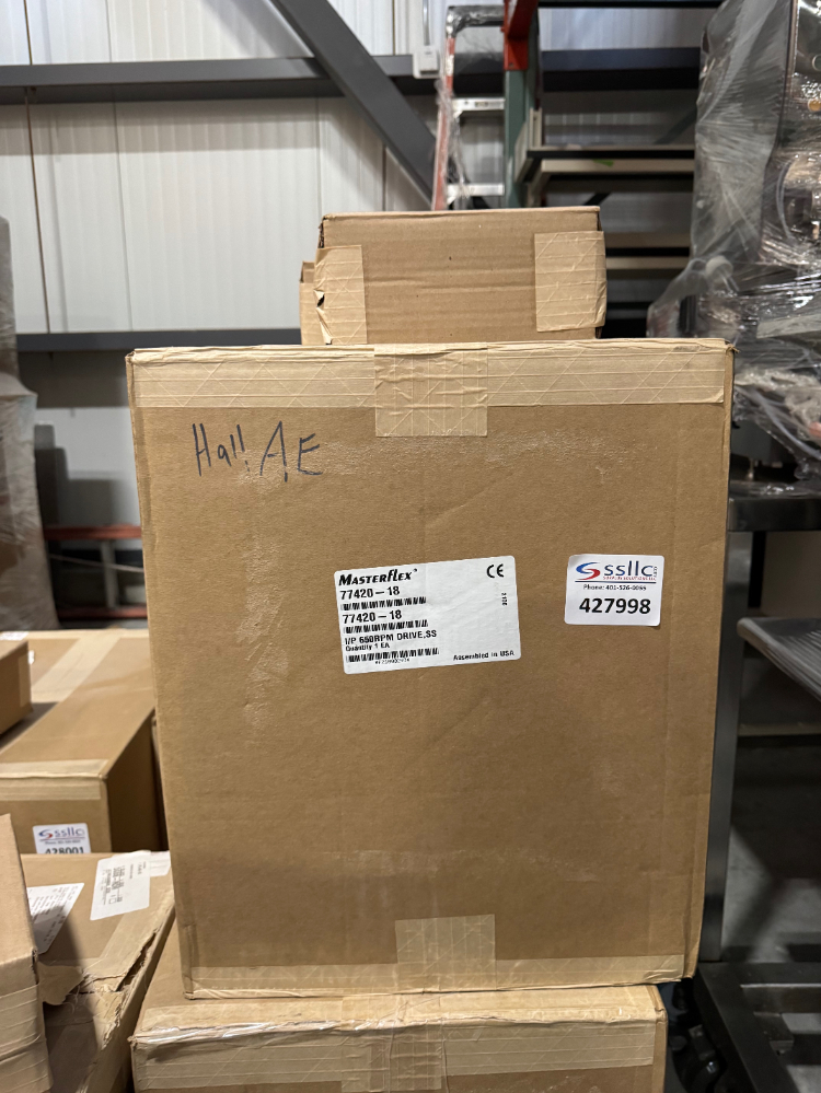 Image of Unused Cole-Parmer MAsterFlex I/P Stainless Steel Peristaltic Pump